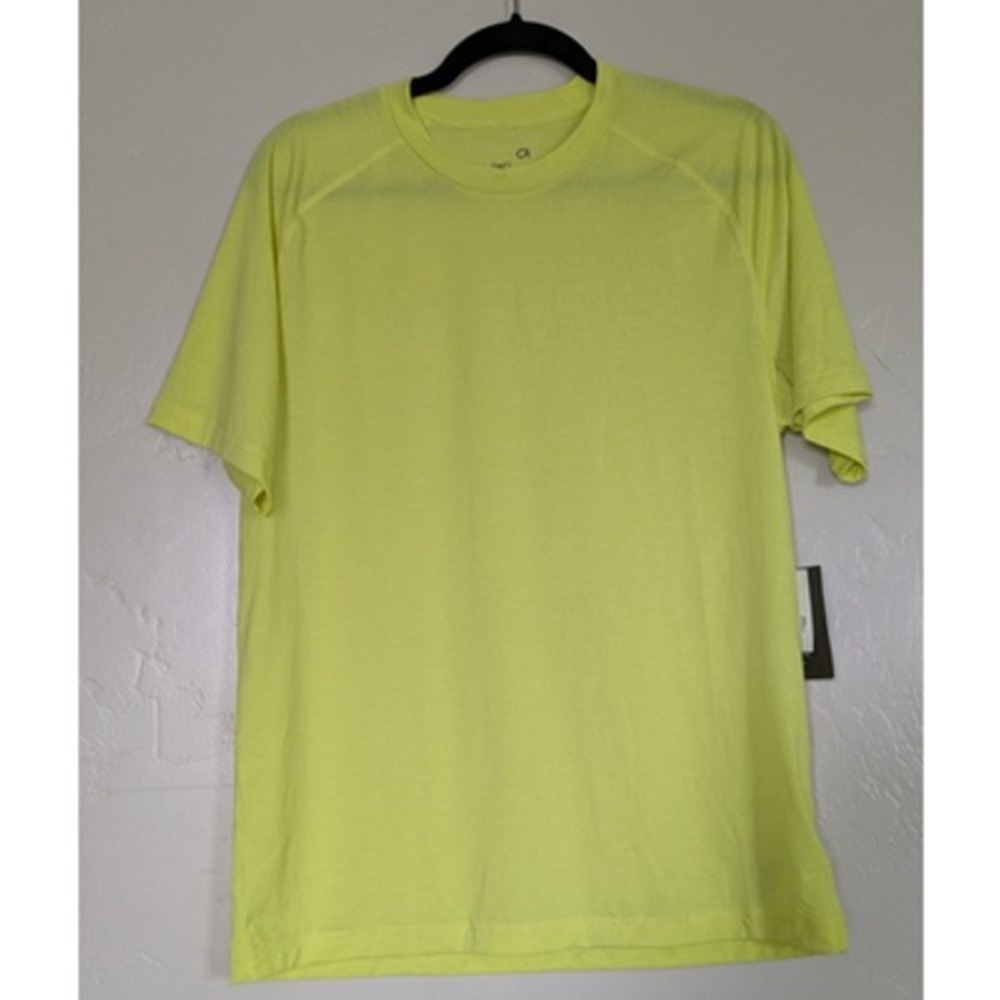 GapFit Technical Tee Women Medium Neon Yellow NWT Wicking Odor Protection